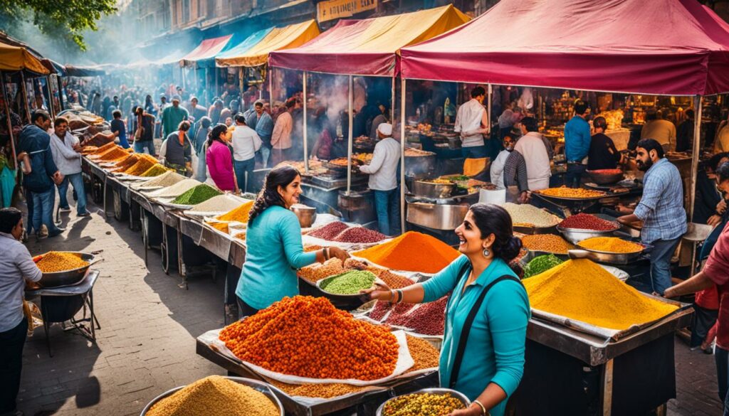 Indisches Street Food Indisches Street Food