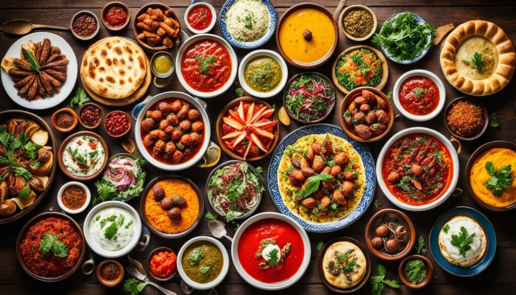 Traditionelle türkische Küche